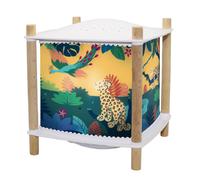 Trousselier - Savane - Veilleuse Bébé Musicale et Lumineuse et Enfant - Lanterne ReVOLUTION 2.0 - Cadeau Naissance Veilleuse Rechargeable USB - Projecteur Ciel Etoilé - Detecteur de Pleurs