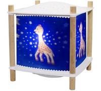 LANTERNE 2.0 SOPHIE LA GIRAFE-Veilleuse Lanterne LED Connectée avec projection d'étoiles H18.5cm Bleu