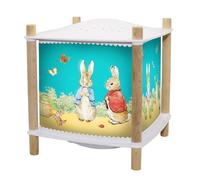 Trousselier - Peter Rabbit. - Veilleuse Bébé Musicale et Lumineuse et Enfant - Lanterne ReVOLUTION 2.0 - Cadeau Naissance Veilleuse Rechargeable USB - Projecteur Ciel Etoilé - Detecteur de Pleurs