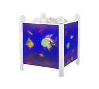 Trousselier – Veilleuse Le Poisson Arc-en-Ciel – Bois blanc, ampoule 12V 10W inclue, prise EU