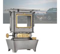 Lanterne multifonction portable en acier inoxydable pour camping, pêche, éclairage d'urgence, cuisson et réchauffement