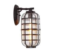 Lanterne Murale d'extérieur rétro, Lanterne Industrielle étanche pour Porte extérieure, terrasse en Verre, Lampe spéciale pour Solarium