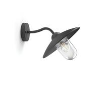 Applique d'extérieur Philips - Hammock - Noir - Verre transparent - IP44