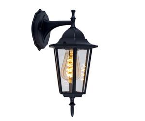 Lanterne murale extérieure Smart Home Alexa Google Veranda lampe de terrasse spot DIMMABLE dans un ensemble comprenant des ampoules LED RVB