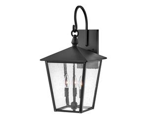 Lanterne murale lumière extérieure applique verre laiton aluminium noir balcon lumière E27