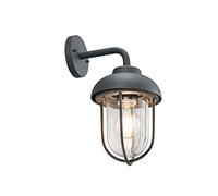 Lanterne murale moderne à LED anthracite - Éclairage extérieur polyvalent pour la maison et la terrasse