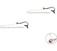 Lanterne murale simple Woodland Scenics WJP5658 modèle fini N 2 pc(s)