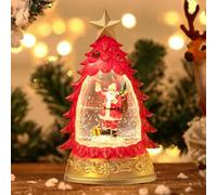 Lanterne Noel, Boule a Neige Noel, LED Boules à Neige de Noël, Decoration Noel, Lanterne de Noel, Boule à Neige de Noel Lumineuse,Decoration Table Noel,Décorations de Vintage,Christmas Decorations