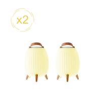Lanterne nomade musicale EZIlight® Ambiant M - Pack de 2 lampes