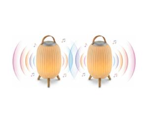Lanterne nomade musicale EZIlight® Ambiant XL - Pack de 2 lampes