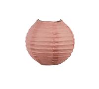 Lanterne Papier Ronde Rose Poudré - Diamètre 10 cm