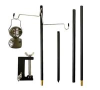Lanterne pliable amovible réglable angle fixe | Lanterne pour jardin, mangeoire à oiseaux, carillon éolien, pot de fleurs suspendu, guirlande lumineuse solaire pour terrasse