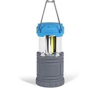 Lanterne pliable - KAMPA - Flare - LED COB - Piles AA - Gris et bleu