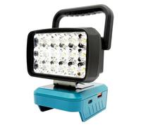Lanterne Portable 18 LED, Lampe Torche de Travail pour Makita 18 V Li-Ion Batterie BL1830 BL1840 BL1815 BL1845