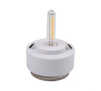 Lanterne portable à eau salée sans piles - Lampe de camping LED 80 lumens avec activation du sel et de l'eau, autonomie de 120 heures pour l'extérieur, d'urgence et tempête, légère 55 g, blanc