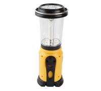 Lanterne radio d ' urgence AM FM avec chargement USB (Jaune) | Restez informé et en sécurité à l'extérieur avec cette lanterne radio d'urgence pour le camping, la randonnée, une manivelle