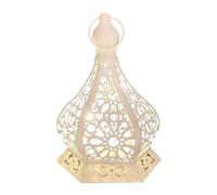 Lanterne Ramadan Eid, LED Lampe Marocaine, Lanternes Décorations Orientale du Ramadan Mubarak, Veilleuse Enfant, Lumineuse Décorative pour Aïd Mubarak Centre de Table Intérieur Extérieur (04)