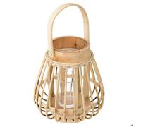 lanterne rotin d14.5xh16cm - jja 164305 G