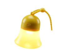 Lanterne rechargeable en silicone pour collier de promenade avec sangle | Lampe torche de nuit pour promener un chien de petite, moyenne et grande race, sac à dos, randonnée, camping, aventure