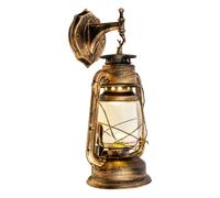 Lanterne rétro vintage | Lampe murale industrielle Lampe décorative | Lanterne extérieure | Applique murale Décoration de maison