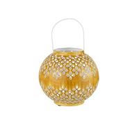 Lanterne Ronde Métal "Sévilla" 30cm Ocre