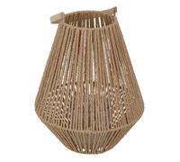 Atmosphera - Lanterne Ross Fibre végétale Marron h31cm