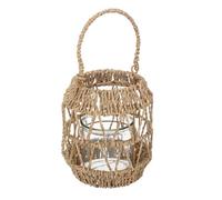 Atmosphera – Lanterne déco Muli – Rotin H18 cm – Beige