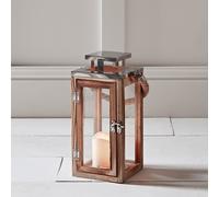 Lanterne Salcombe en Bois à Bougie LED