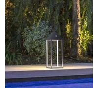 Lanterne sans fil LED intégrée Nuna Lumisky noir mat l.14 x H. 47 x P.14 x Ø 14 cm