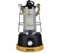 Lanterne sans fil LED WILDY Noir Metal H23CM Noir G