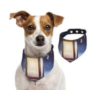 Lanterne Snow Bandana d'été pour chiens, lavables, réglables et triangulaires, bavoirs mignons pour chiens de taille moyenne et grande taille, chiots et chats, taille M