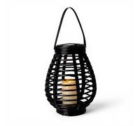 Lanterne solaire Ø 26 cm - Noir