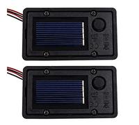Lanterne solaire 2/4 - Partie supérieure de rechange - Panneau solaire LED - Lanterne - Couvercle - Ampoule de rechange pour l'extérieur - Bricolage - Lampes de table de jardin - Décoration de