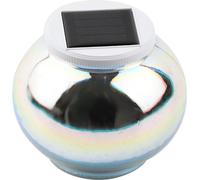 Lanterne Solaire 3D en forme d'étoile Lanterne Solaire d'Extérieur Lumière de Cour Lumière Décorative d'Extérieur Contrôle Intelligent de la Lumière IP55 Imperméable à l'Eau Lumière Blanche Gradient d