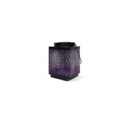 Lanterne Solaire - Attract - Mauve 16 X 16 H23 Cm - 6 A 8H Autonomie - Mobile - Bouton On/Off.