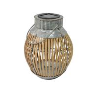 Lanterne solaire bambou h35cm - Orium