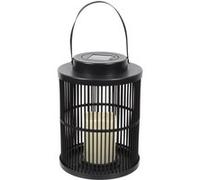 Home Deco Factory Lanterne solaire LAO0192 Bougie LED effet bougie 25 cm Noir