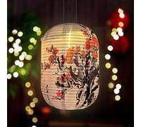 Lanterne solaire cylindrique extérieure résistante