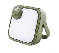 Lanterne solaire de camping, 750 lumens avec protection étanche IP44, fonction de gradation infinie, charge du panneau solaire, convient pour l'éclairage extérieur (vert)