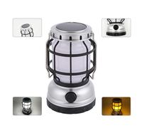 Lanterne Solaire De Camping À Outils Multiples, Équipement De Camping, Lampe De Camping, Lumière De Flamme, Portable, Rechargeable Par Usb