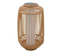 Lanterne solaire décorative avec base LED solaire rechargeable LED blanc chaud MARIEL TALL H60cm