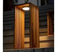 Lanterne solaire décorative bois chennai