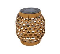 Lanterne solaire décorative CAPRI SMALL Beige Polyrotin H32cm