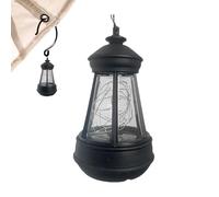 Lanterne solaire d'extérieur | Décorative Weather-Proof Small Ambient Lights - Hangable Solar Operated Lights - For Courtyard, Patio, Front Porch, Balcony, Pathway, Backyard, Park, Villa, Outdoors