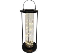Lanterne solaire d'extérieur Lanterne solaire 46 cm Lampion LED Lampe solaire IP44 résistante aux intempéries Suspendue Lampe solaire décorative Lampe d'extérieur Lanterne suspendue