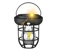 Lanterne solaire d'extérieur | Lumières LED étanches rechargeables - Lampes multifonctions haute luminosité avec détecteur de mouvement pour porches, jardin, gazebo, camping