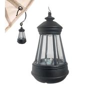 Lanterne Solaire D'extérieur Pour Patio - Lanterne De Camping Suspendue, Lampe Solaire De Jardin, Lumières Ambiantes D'aménagement Paysager Résistantes Aux Intempéries, Lumières Solaires Pour Patio, P