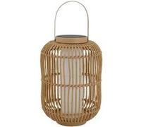 Lanterne solaire et rechargeable MARIEL SMALL H40cm Marron G