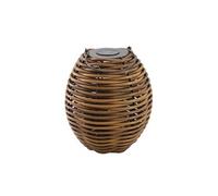 Lanterne solaire rechargeable marron raffy lantern