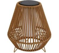 Lanterne solaire et rechargeable SALOMEA SMALL H40cm Beige G